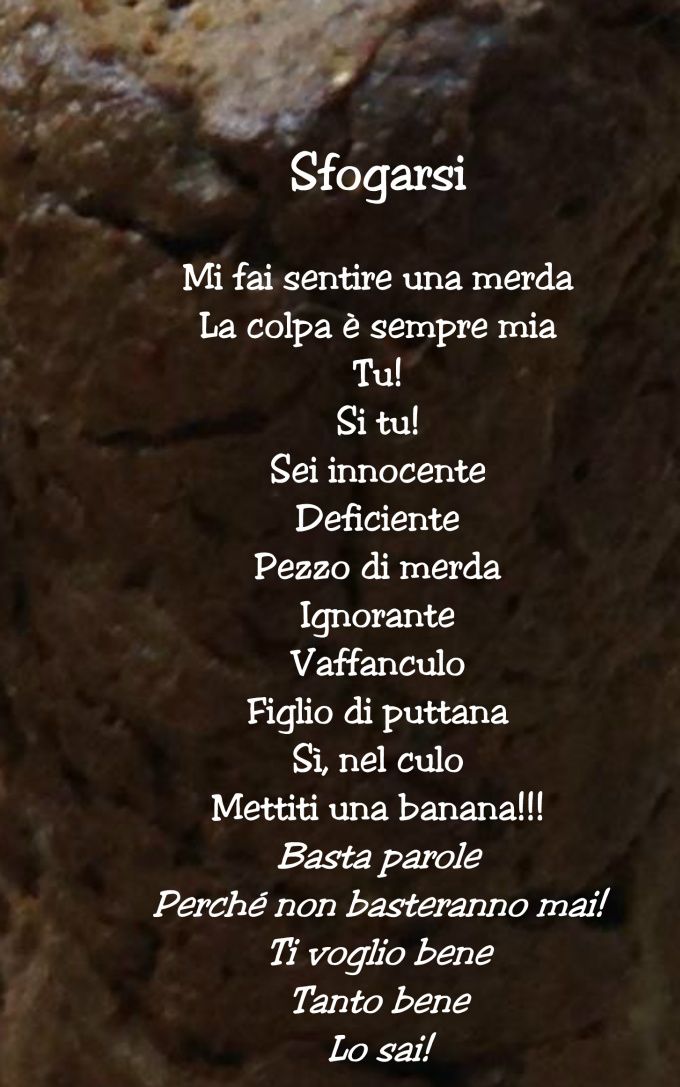 Sfogarsi
