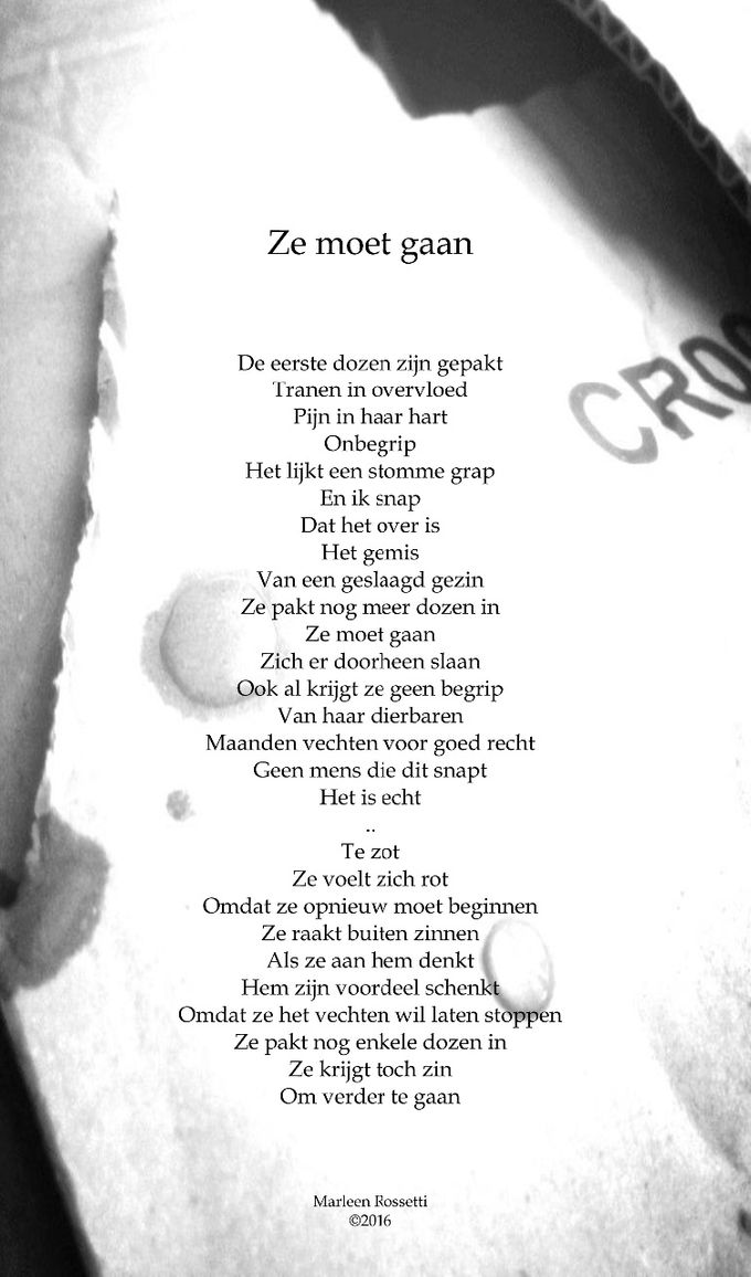 Ze moet gaan
