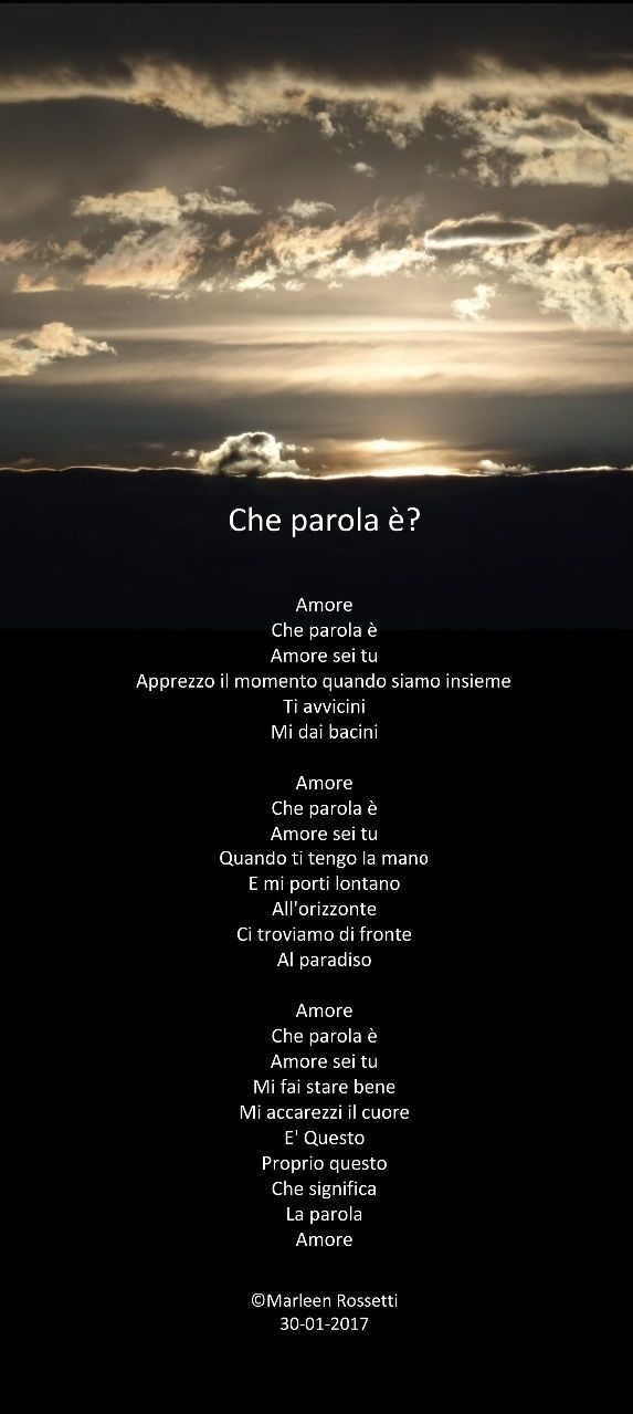 Che parola è